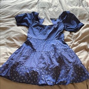 French Connection blue floral mini Dress